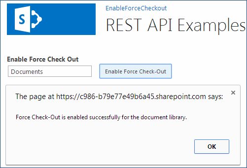 Enable Force Checkout